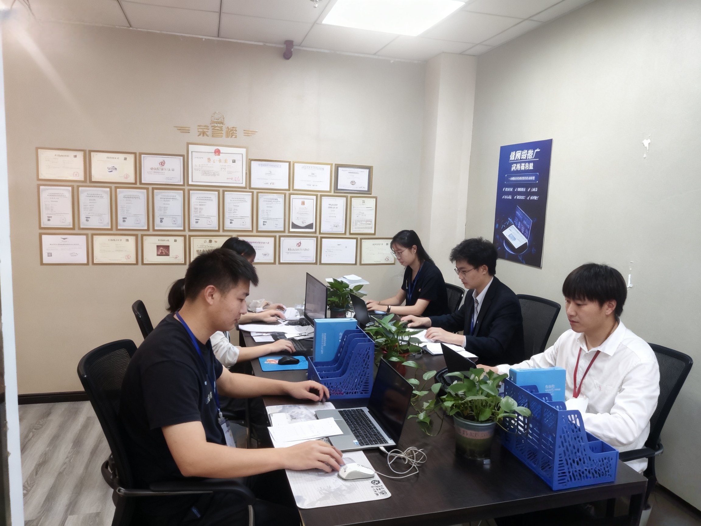 公司实拍示意：呼伦贝尔短视频拍摄现场